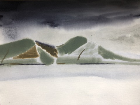 Imogen Gallery  Watercolor on paper