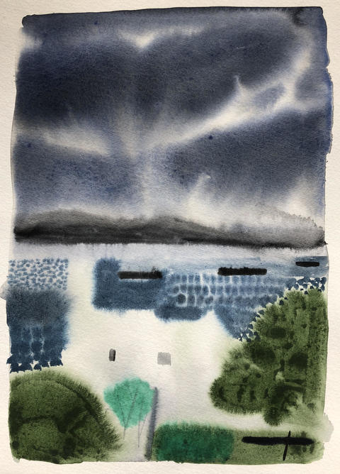 Imogen Gallery  Watercolor on paper