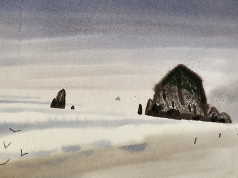 Imogen Gallery  Watercolor on paper