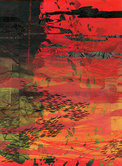 Imogen Gallery  Monotype and chine-colle