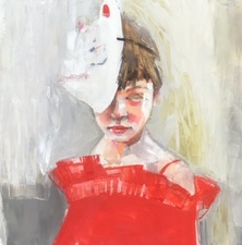 Imogen Gallery Ruth Shively Oil and gold pigment on panel