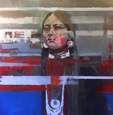 Imogen Gallery Ruth Shively Mixed medium on canvas
