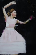 Imogen Gallery Ruth Shively Oil on mylar paper
