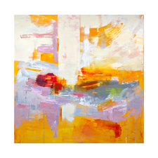 Imogen Gallery Darren Orange Oil on canvas