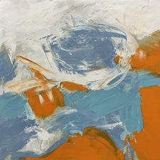 Imogen Gallery Darren Orange 16" X 16"