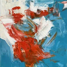 Imogen Gallery Darren Orange 10" X 10"