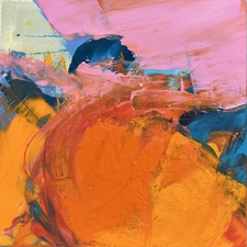 Imogen Gallery Darren Orange Oil on panel