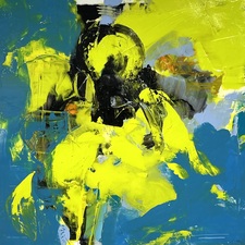 Imogen Gallery Darren Orange 12" X 12"