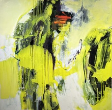 Imogen Gallery Darren Orange 48" X 48"