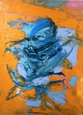 Imogen Gallery Darren Orange 18" X 24"