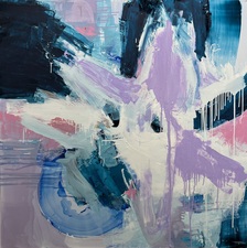 Imogen Gallery Darren Orange 48" X 48"