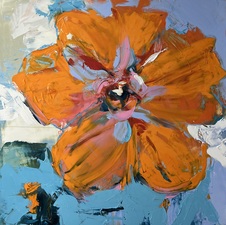 Imogen Gallery Darren Orange 16" X 16"