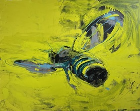 Imogen Gallery Darren Orange 24" X 30"