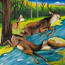 Imogen Gallery Matthew Dennison 36" X 36"