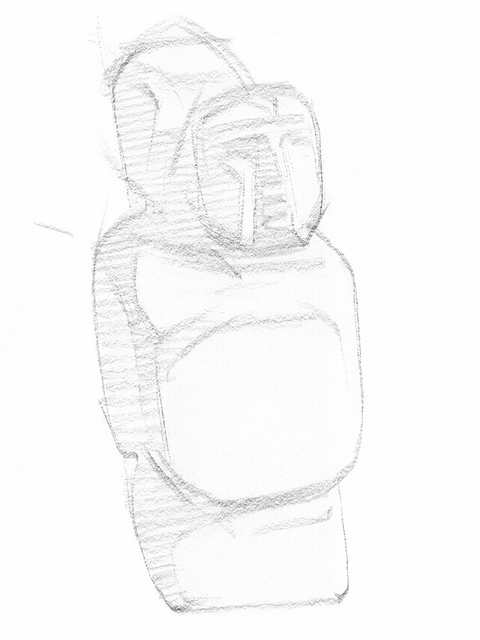 Peter Inglis  Sketch Artist Book 5 / Misc Prismacolor black