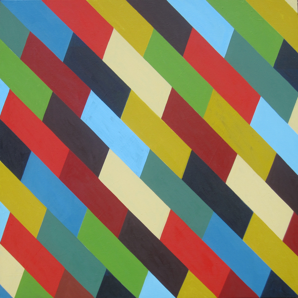 Repointing Straight Up oil on canvas