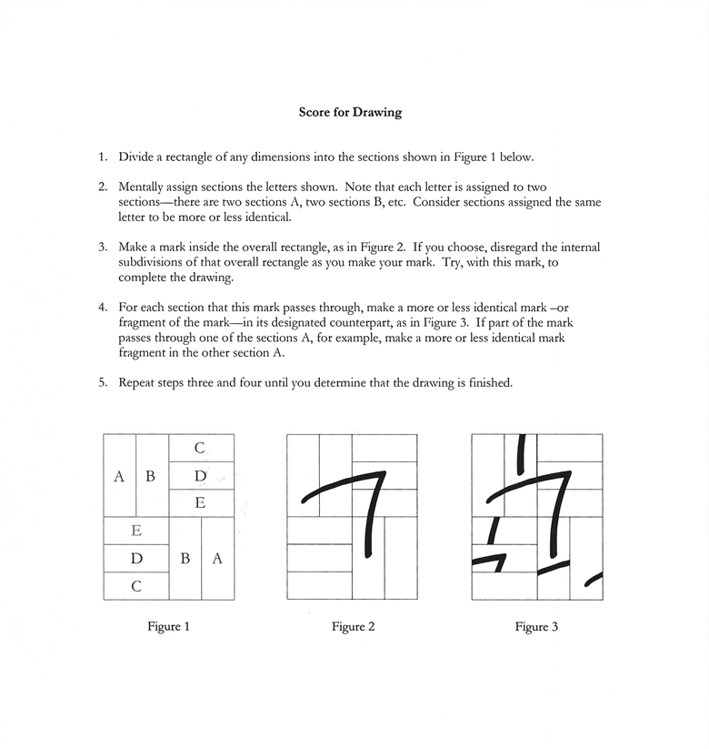 Jacob Rhoads Score for Drawing 