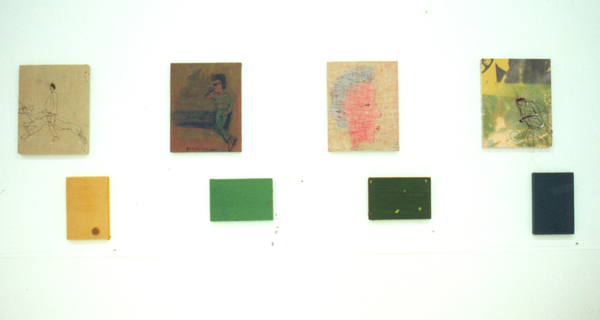 Talk (Installation) Blocks Mixed media
