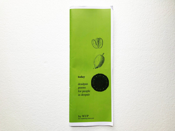 Deadpan Poems for People in Despair Zines Poems, prose and drawings