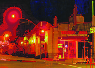 Jaime Scholnick Expo/Crenshaw Station Commission mixed media