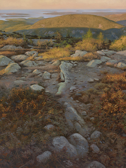 James Mullen Maine Oil on Canvas