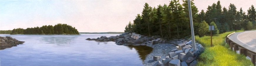 James Mullen Panoramas oil on Canvas
