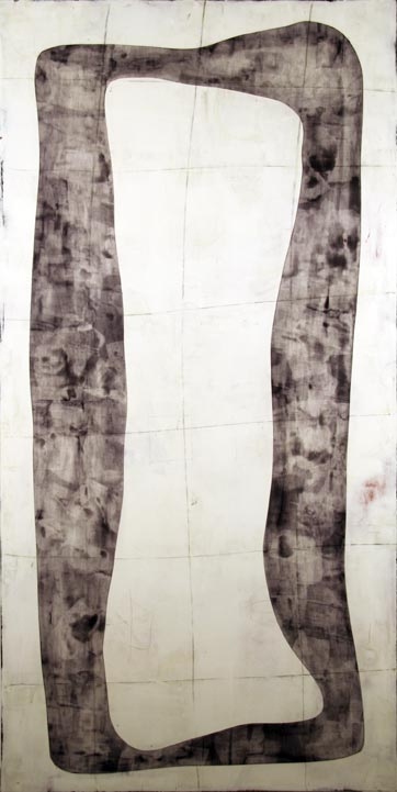 Together Again paintings Pigment and plaster on wood