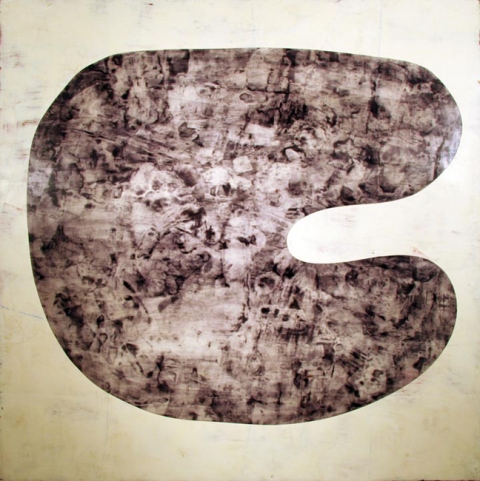 Membrane Penetration paintings Pigment and plaster on wood