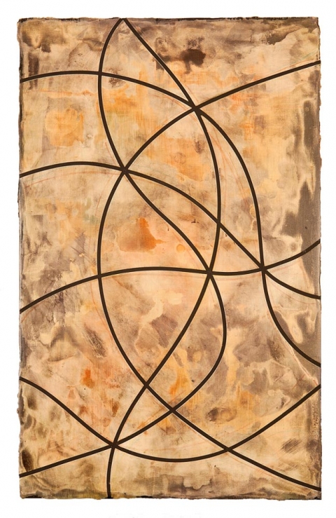 A Church Moment paintings Pigment, plaster & bole on wood