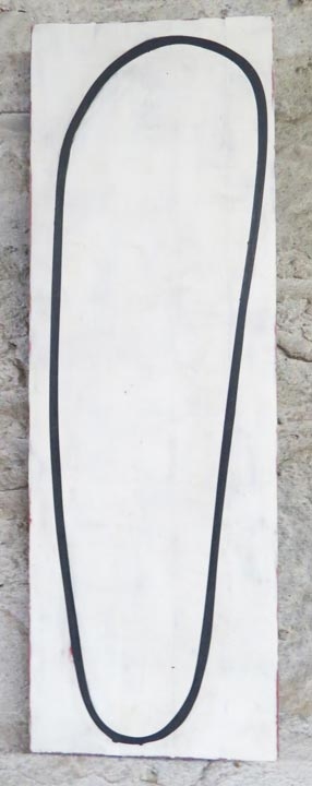 Zero Pussy paintings Bole & plaster on wood