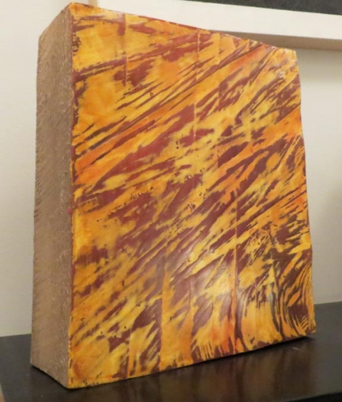 Corsican Gate paintings Pigment & plaster on wood