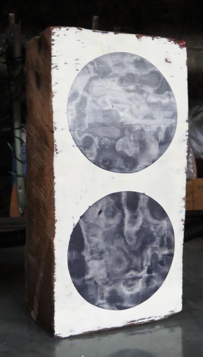A Dot Over a Point paintings Pigment & plaster on wood