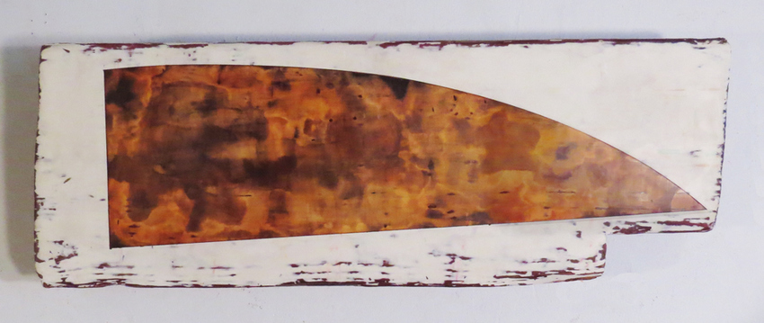 Shape-Shifting Homotopical Zero paintings Pigment into plaster