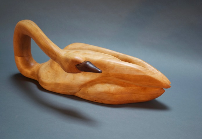 Swan Moments Redefined | Richard Crangle and Kristine Fisher Maple, walnut woods