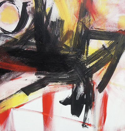For Now Jack Evans | AS IS Oil based enamel on canvas