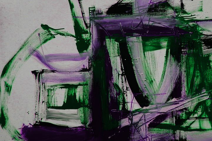 Sharp Tooth Jack Evans | AS IS Oil based enamel on canvas