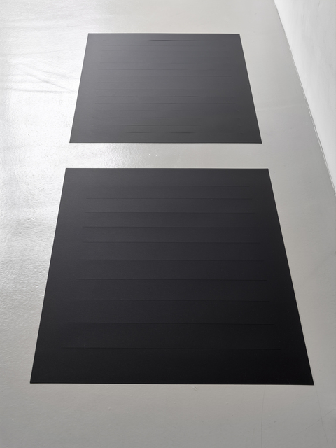  Thomas Rehbein, Schwarz 2014 Cut paper (Plyke Black)