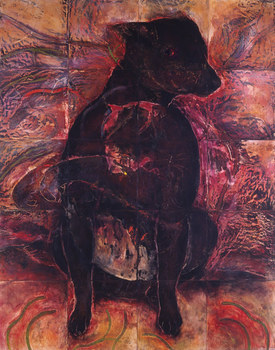 JAN HARRISON Encaustic Paintings 2004-2007 encaustic, pastel and charcoal on twenty wood panels