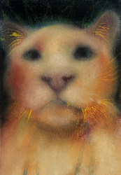 JAN HARRISON The Corridor Series - Big Cats, and Other Animals 2009-2012 pastel, charcoal and ink on rag paper