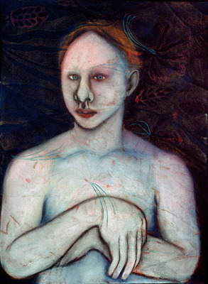 JAN HARRISON Self-Portraits  pastel, gouache, and charcoal on rag paper
