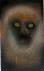 JAN HARRISON The Corridor Series - Primates/Birds 2009-2011 Charcoal, metallic pastel and ink on rag paper