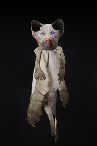 JAN HARRISON Recent Sculpture: Sculptural Installations and Puppets Hand puppet: porcelain, encaustic, ink, pastel, cotton cloth, wire, thread