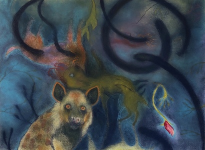 JAN HARRISON Paintings: Pastel and ink on rag paper. 1993-2024 Animals in the Anthropocene and Mourning Dove Series  pastel and ink on rag paper
