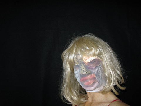 JANICE SLOANE Maskface - Photographs 2015 digital giclee print