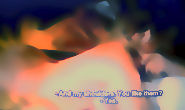 And my shoulders?  (Le Mépris / Jean Luc Godard)