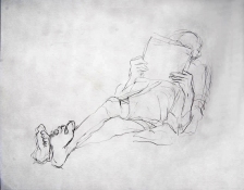 Jeanne Wilkinson Drawings of Clem (1994) Graphite on paper