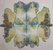 Jeanne Wilkinson 5. Symmetry Paintings (2000) Acrylic on muslin