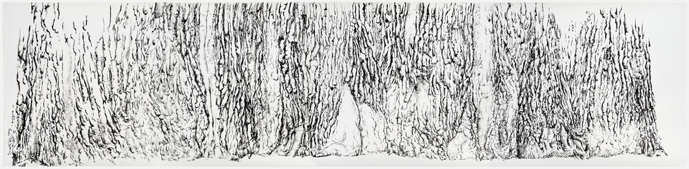 Jeannine Bardo Trees Sumi ink