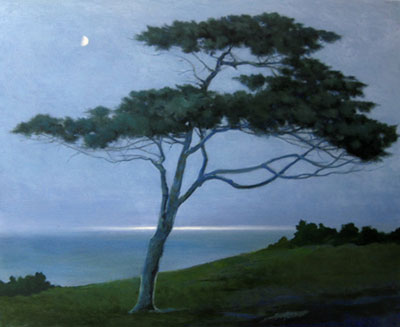 Jeff Joyce Trees oil on canvas