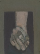 Jeffrey Saldinger Paintings and drawings of my left hand 